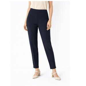 NWT SYMPLI Narrow Navy midi Pant - 4
